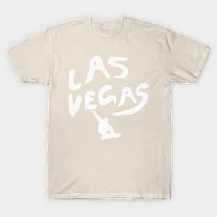 Las Vegas and Flying Snowboarder T-Shirt